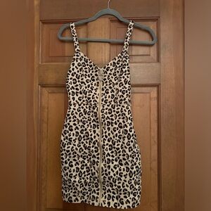 H&M cheetah dress